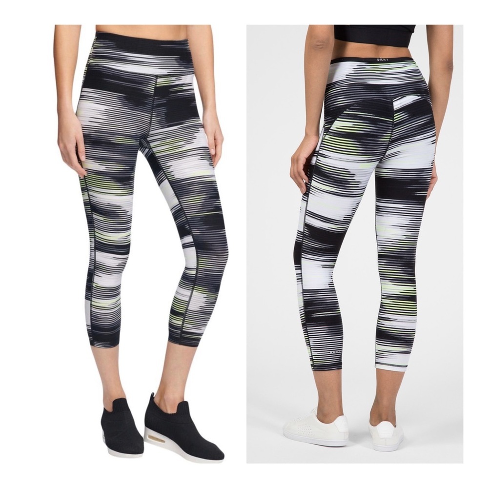 DKNY Women’s Sport Striped Leggings/Sz:XS/NWT